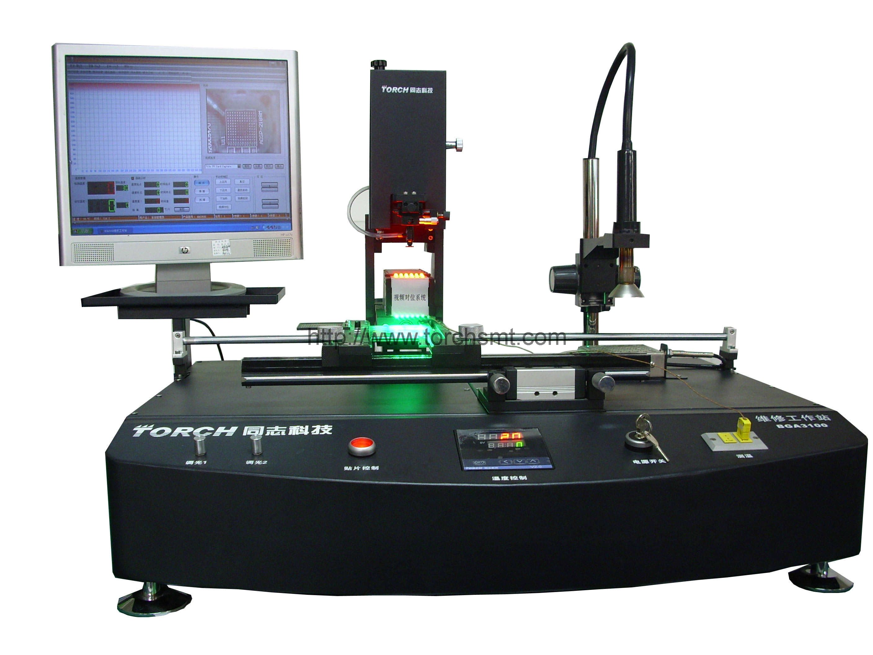 Precision counter soldering system BGA3100