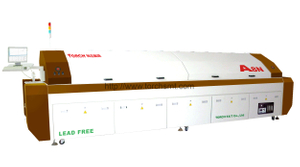 Large-size lead-free Reflow Oven with eight heating-zones A8N